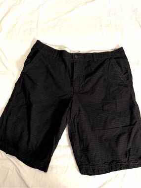 Men's Black Casual Shorts Size 40